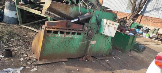 安徽合肥鱷魚剪,剪鐵機(jī),壓塊機(jī)出售 16000元